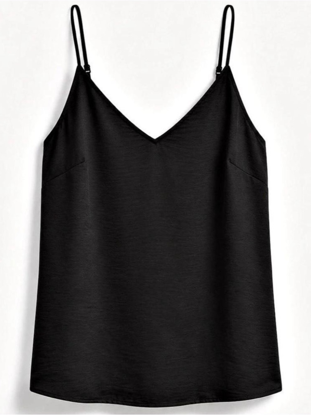 A New Day Black Lined Camisole Tank!